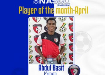 WAFA’s Abdul Basit named as NASCO Player of the month
