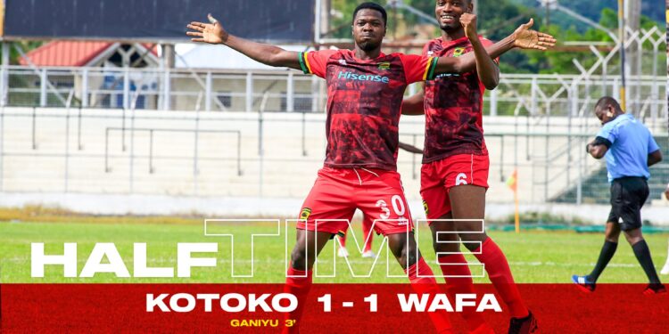 Asante Kotoko held at home by a resilient WAFA side.