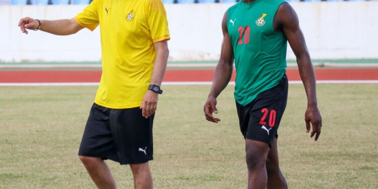 Black Stars Camp: Black Stars newly appointed assistant coach Patrick Greveraars begins work