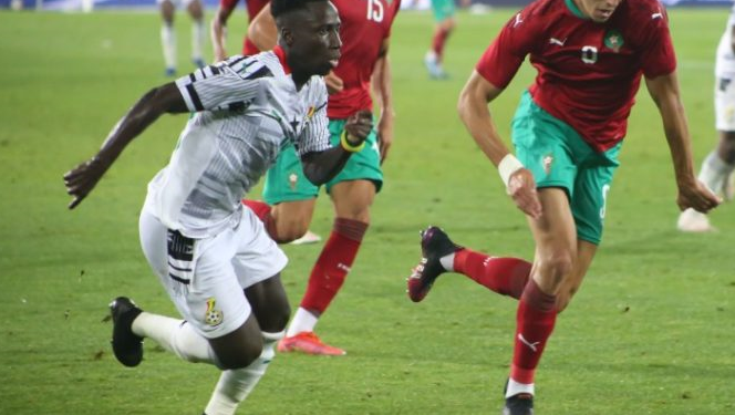 Black Stars Succumb to a narrow defeat in Morocco