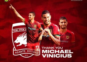 Michael Vinicius leaves Asante Kotoko