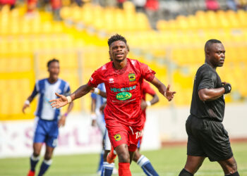 Frank Etouga Mbella wins Man of the Match in Kotoko’s victory over Great Olympics in the Ghana premier league