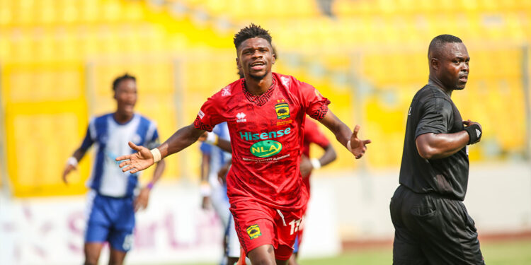 Frank Etouga Mbella wins Man of the Match in Kotoko’s victory over Great Olympics in the Ghana premier league