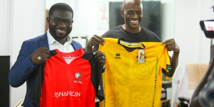 Nana Yaw Amponsah meets ex-Kotoko CEO Herbert Mensah