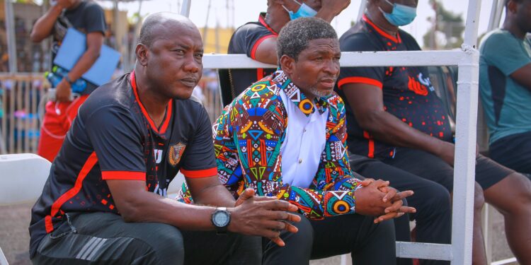 Osman Amadu snatches a late draw for Legon Cities in Hearts of Oak clash