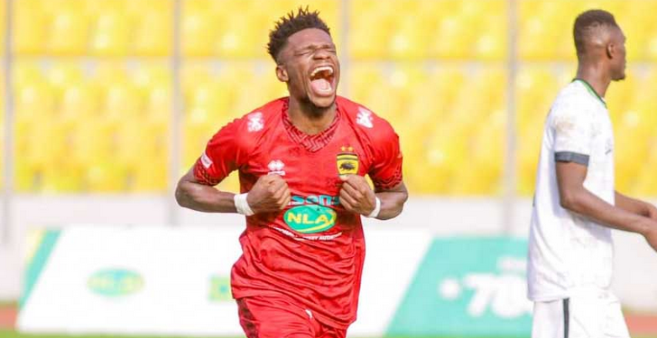 Asante Kotoko red-hot striker Franck Etouga Mbella named NASCO Player of the Month