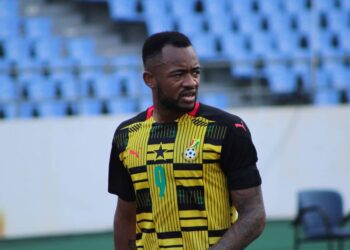 Jordan Ayew joins training ahead of world cup play-off