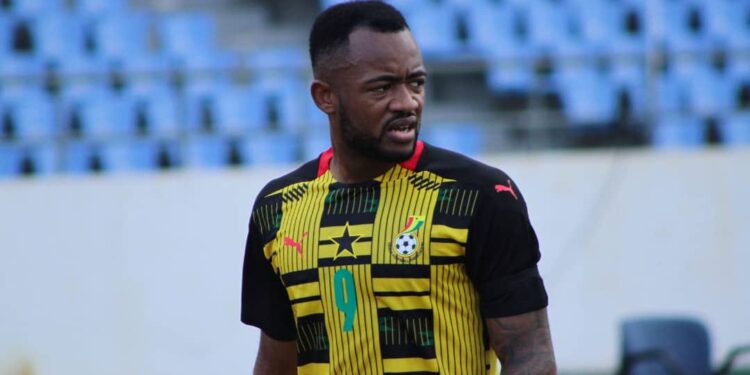Jordan Ayew joins training ahead of world cup play-off