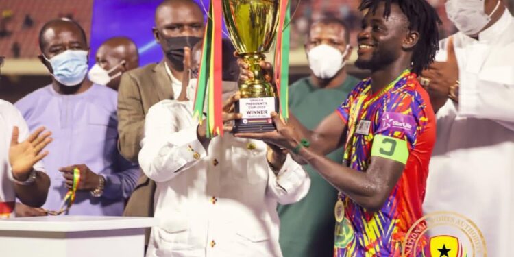 Super-sub Patrick Razak powers Hearts to presidential cup triumph