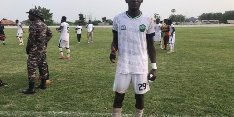 Emmanuel Agyei claims MVP in Goldstars match