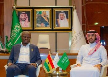 Mustapha Ussif holds bilateral talks with Saudi’s sports minister in Jeddah