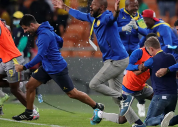 Petro hold Sundowns in Johannesburg to book semi-final ticket