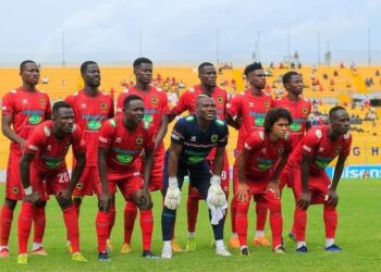 Bibiani Goldstars beat RTU to move nine-points clear from relegation