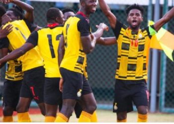 Afriyie Barnieh powers Ghana to the final round of CHAN 2022 Qualifiers after a solitary 1-0 win against Benin