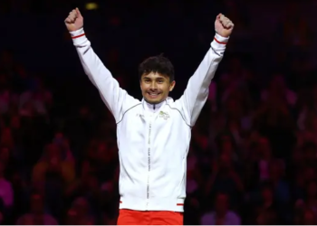 Commonwealth Games 2022: England gymnast Jake Jarman claims all-around gold