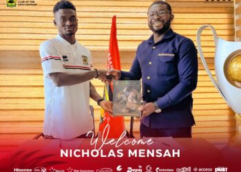 Asante Kotoko sign forward Nicholas Mensah