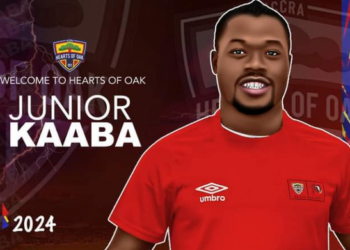 Hearts of Oak announce Junior Kaaba signing