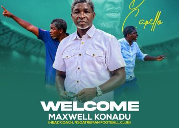 Nsoatreman FC appoints Maxwell Konadu as new head coach