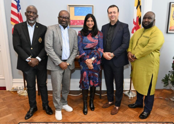President Kurt Edwin Simeon-Okraku engages Maryland State Leadership as World Cup preparations intensifies.