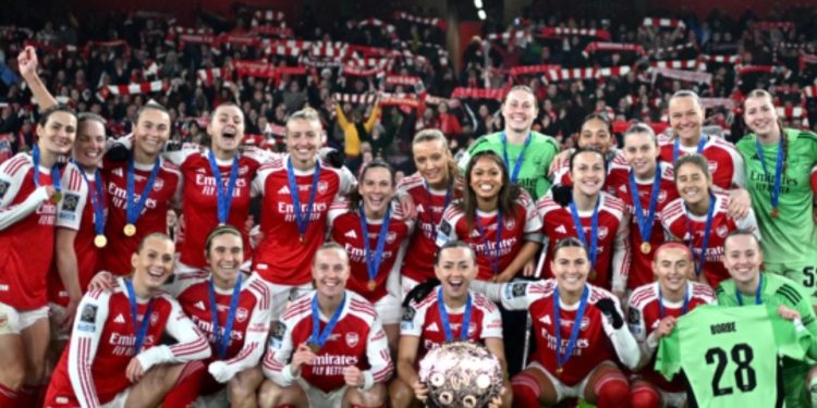 Arsenal Women FC wins the inaugural FIFA Women’s Champions Cup