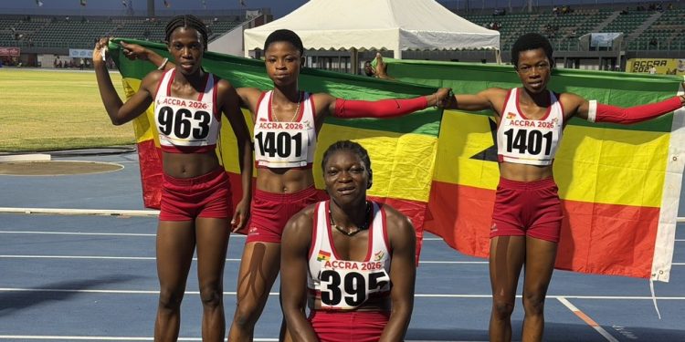 Ghana’s young relay team wins bronze in women’s final- Full report African Athletics