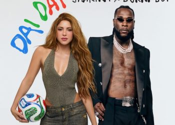 Shakira, Burna Boy team up for official FIFA World Cup 2026 song ‘Dai Dai’
