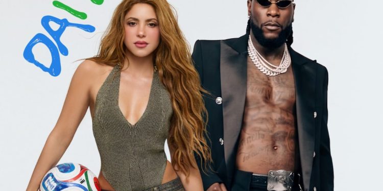 Shakira, Burna Boy team up for official FIFA World Cup 2026 song ‘Dai Dai’
